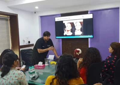 DR. VIRAL DESAI CONDUCTED A TRAINING SESSION ON BOTOX FOR DOCTORS AT CPLSS, SANTACRUZ W, MUMBAI.