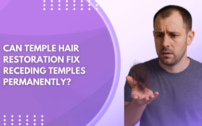 Can Temple Hair Restoration Fix Receding Temples Permanently?